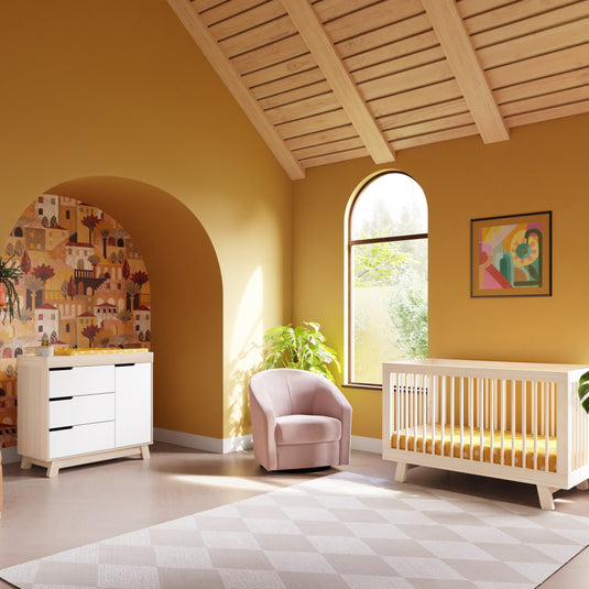 Babyletto Hudson 3-Drawer Changer Dresser with Removable Changing Tray