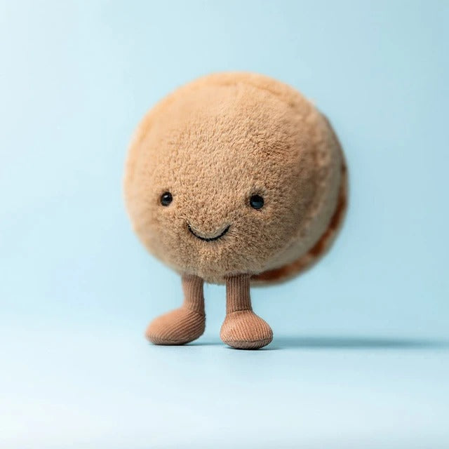 Load image into Gallery viewer, Jellycat Amuseables Mona Macaron Chocolate
