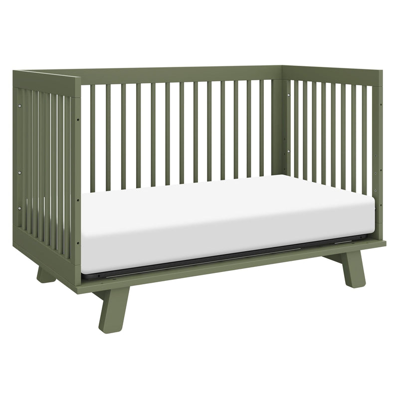 Load image into Gallery viewer, Babyletto Hudson 3-in-1 Convertible Crib with Toddler Bed Conversion Kit
