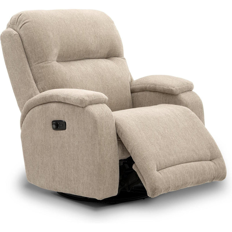 Load image into Gallery viewer, Storytime Maverly Power Cozzia Swivel Glide Recliner with Heat &amp; Massage
