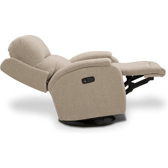 Storytime Maverly Power Cozzia Swivel Glide Recliner with Heat & Massage