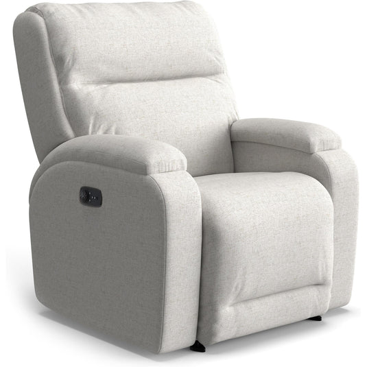 Storytime Maverly Power Cozzia Swivel Glide Recliner with Heat & Massage
