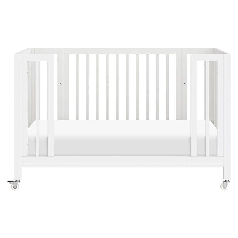 Load image into Gallery viewer, Babyletto Rolli 9-in-1 Convertible All-Stages Crib with Bassinet &amp; Toddler Bed Conversion Kits
