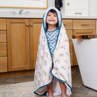 Copper Pearl Premium Baby Knit Hooded Towel | Ryder