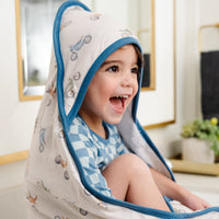 Copper Pearl Premium Baby Knit Hooded Towel | Ryder