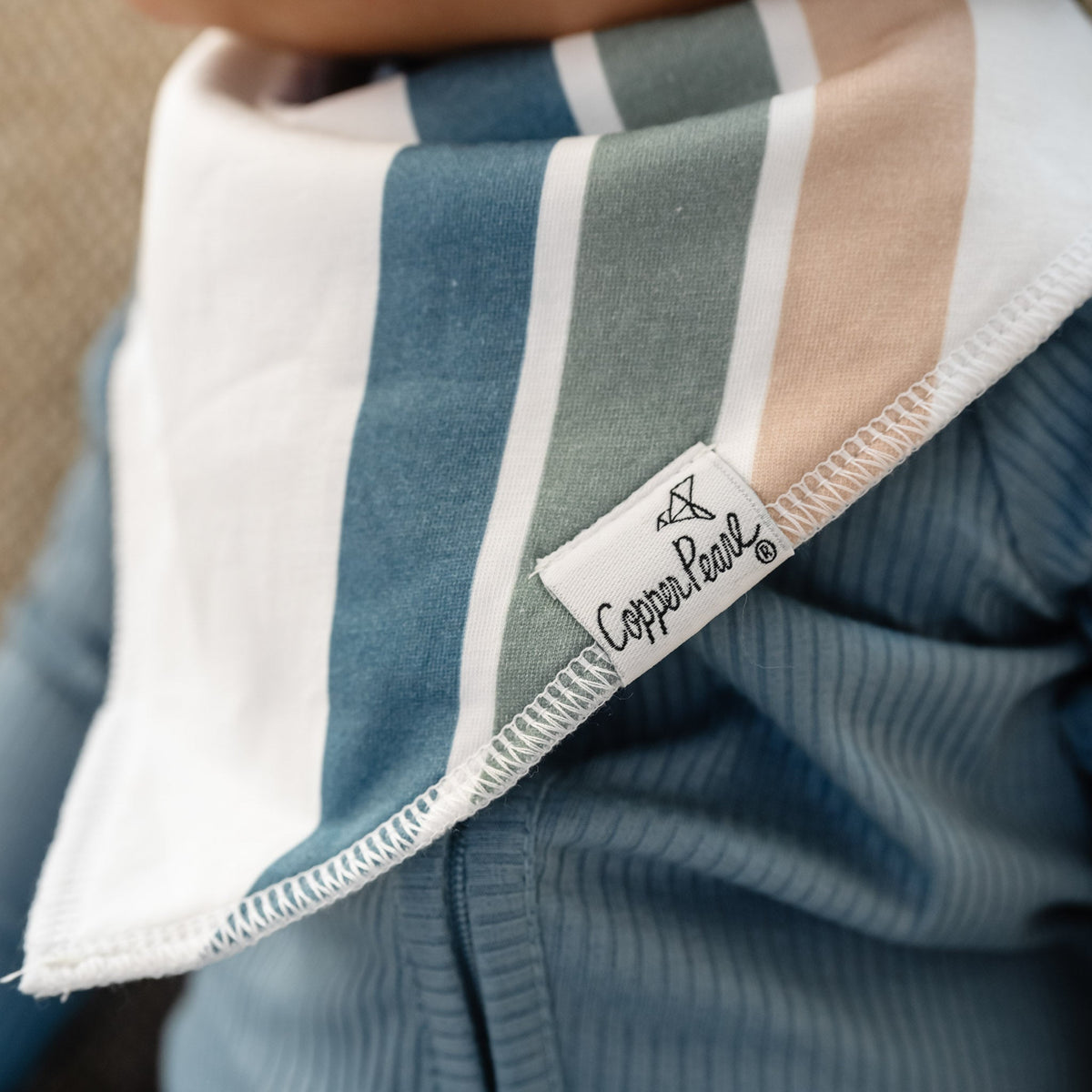 Copper Pearl Baby Bandana Bibs | Ryder