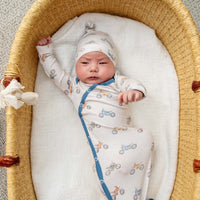 Copper Pearl Newborn Knotted Gown | Ryder