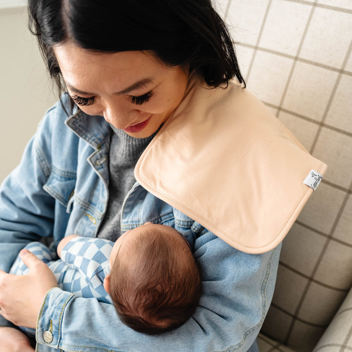 Copper Pearl 3 Pack Premium Burp Cloths | Ryder
