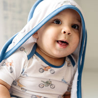 Copper Pearl Premium Baby Knit Hooded Towel | Ryder