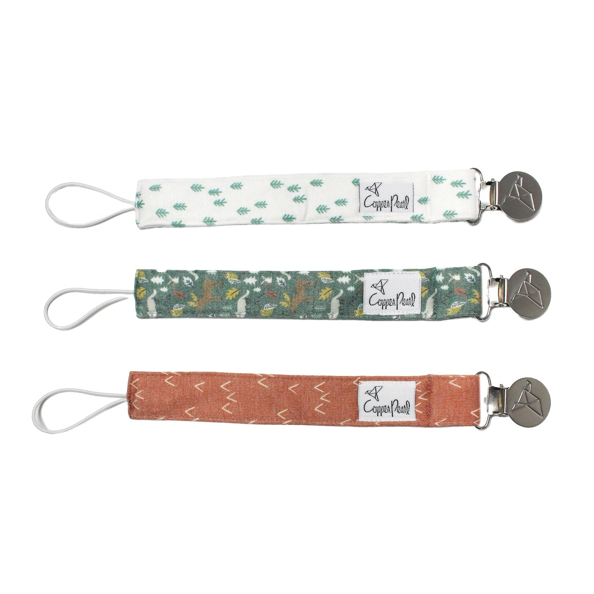 Copper Pearl Binky Clips | Atwood