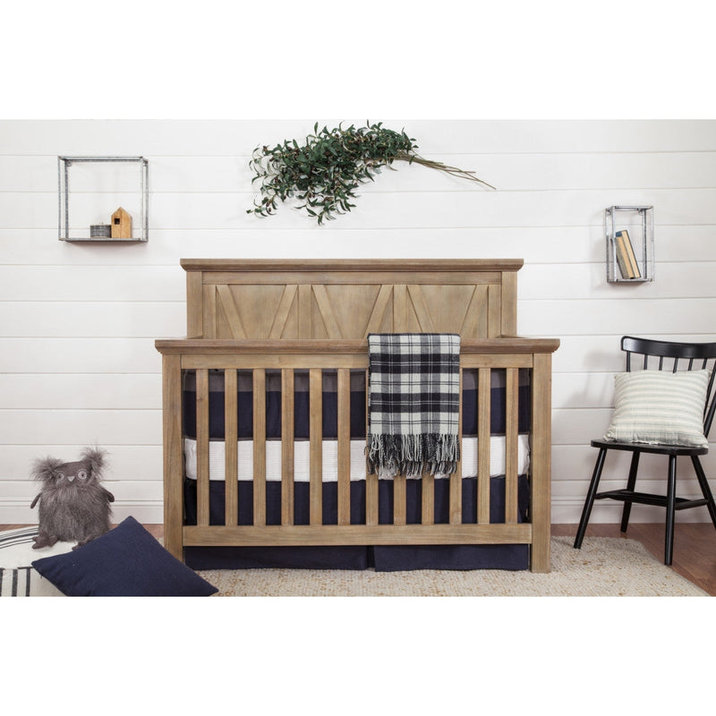 Load image into Gallery viewer, Monogram by Namesake Emory Farmhouse 4-in-1 Convertible Crib
