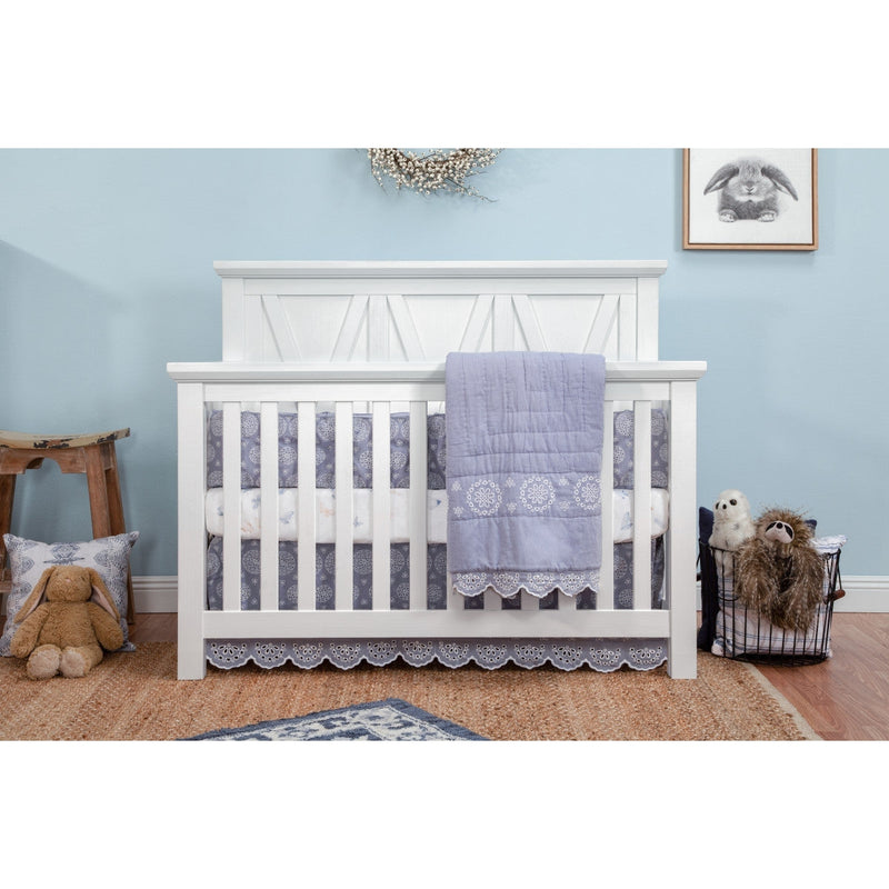 Load image into Gallery viewer, Monogram by Namesake Emory Farmhouse 4-in-1 Convertible Crib
