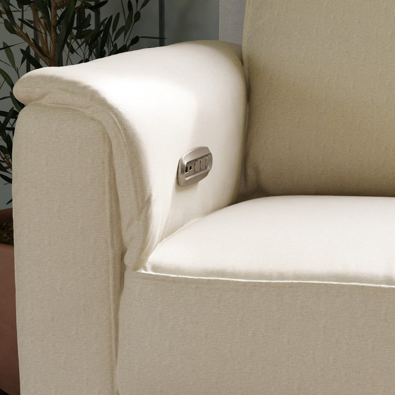 Load image into Gallery viewer, Monogram by Namesake Willa Power Glider Recliner with Adjustable Headrest &amp; USB
