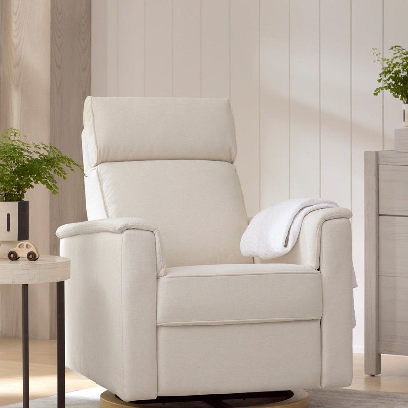 Load image into Gallery viewer, Monogram by Namesake Willa Power Glider Recliner with Adjustable Headrest &amp; USB
