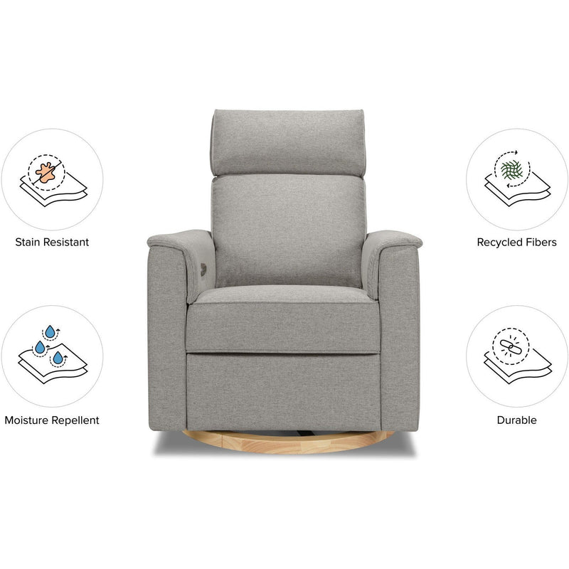 Load image into Gallery viewer, Monogram by Namesake Willa Power Glider Recliner with Adjustable Headrest &amp; USB
