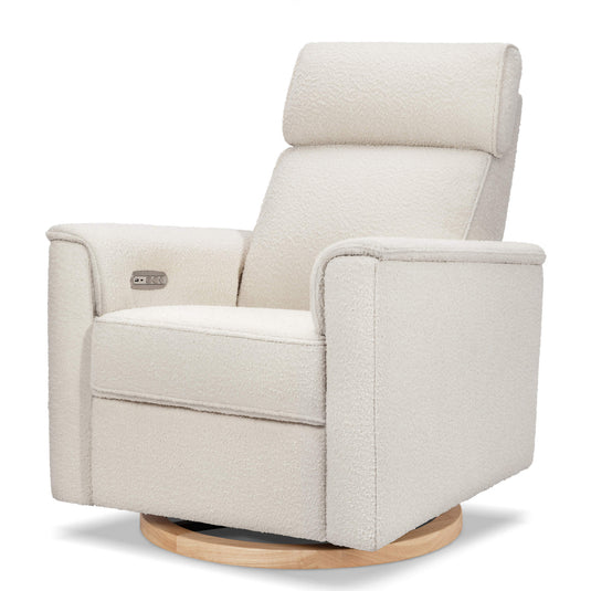 Monogram by Namesake Willa Power Glider Recliner with Adjustable Headrest & USB