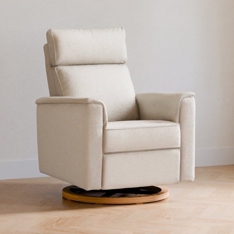 Load image into Gallery viewer, Monogram by Namesake Willa Power Glider Recliner with Adjustable Headrest &amp; USB
