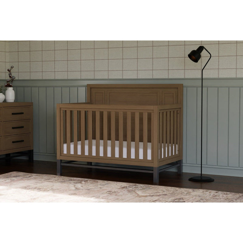 Load image into Gallery viewer, Monogram by Namesake Newbern 4-in-1 Convertible Crib
