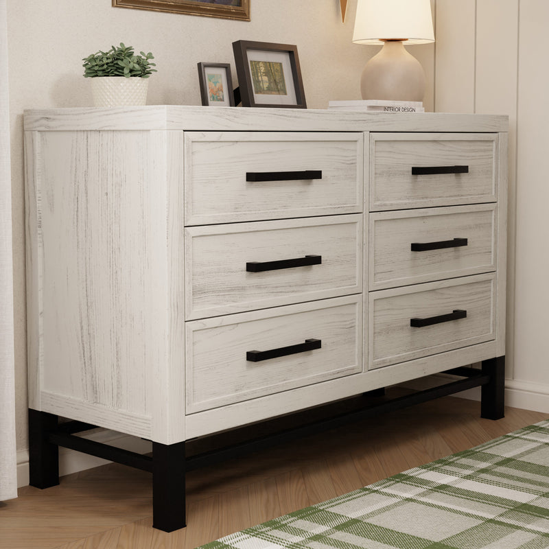 Load image into Gallery viewer, Monogram by Namesake Newbern 6-Drawer Dresser
