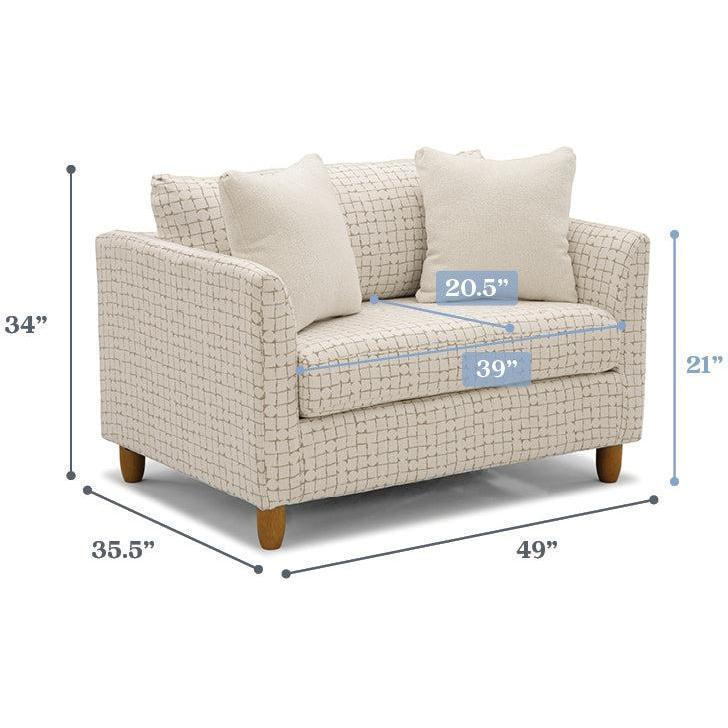 Load image into Gallery viewer, Storytime Bayment Chair &amp; A Half with Twin Sleeper
