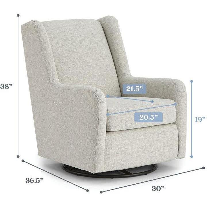 Load image into Gallery viewer, Storytime Brianna Swivel Glider
