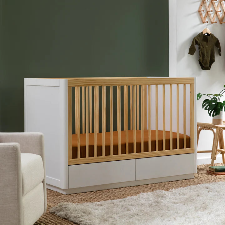 Load image into Gallery viewer, Babyletto Bento 3-in-1 Convertible Crib with Toddler Bed Conversion Kit
