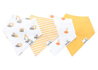 Copper Pearl 4 Pack Baby Bandana Bibs | Dozer