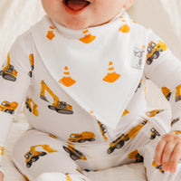 Copper Pearl 4 Pack Baby Bandana Bibs | Dozer