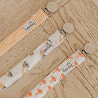 Copper Pearl Binky Clips | Dozer