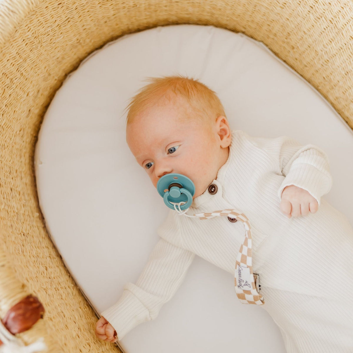 Copper Pearl Binky Clips | Vance