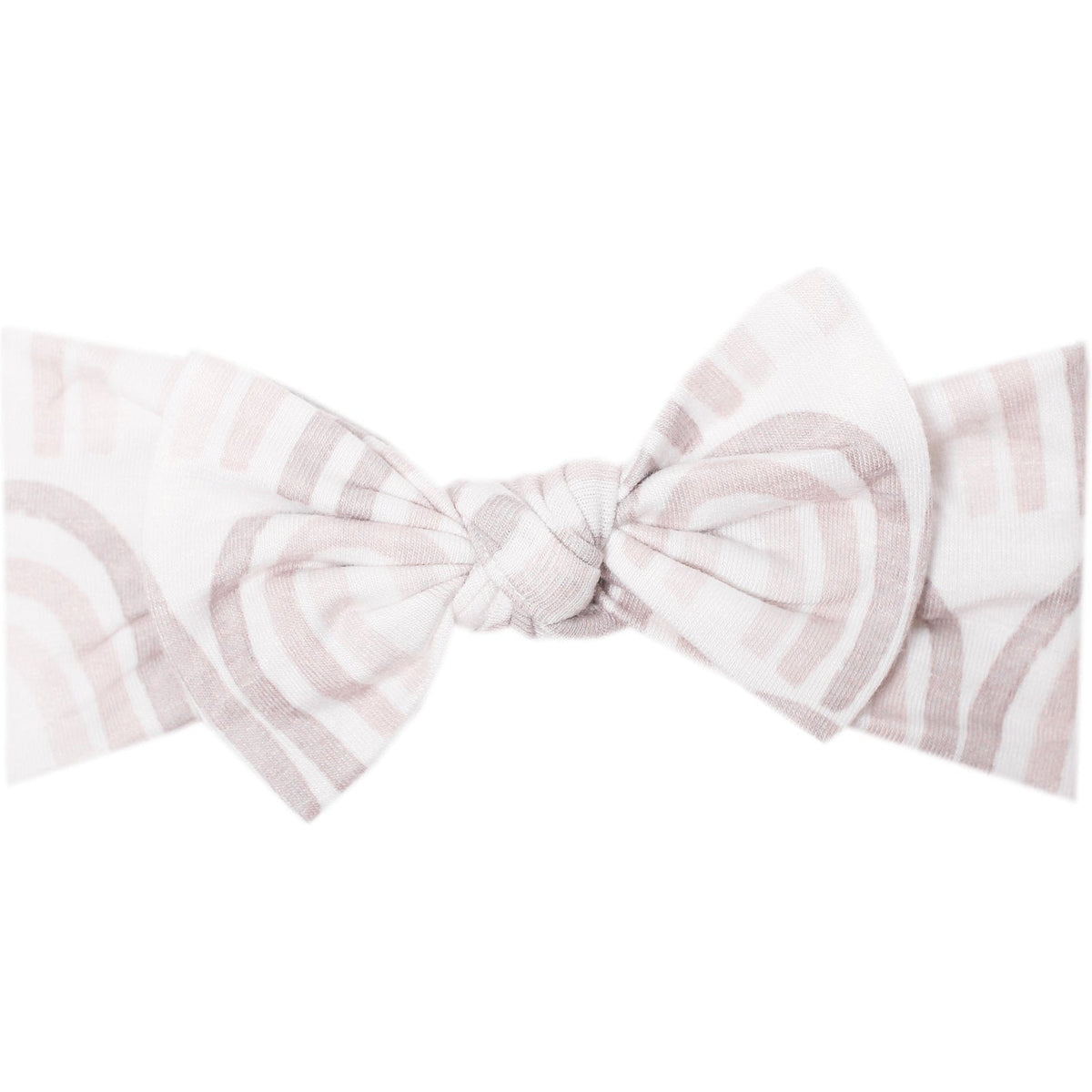 Copper Pearl Knit Headband Bow | Bliss