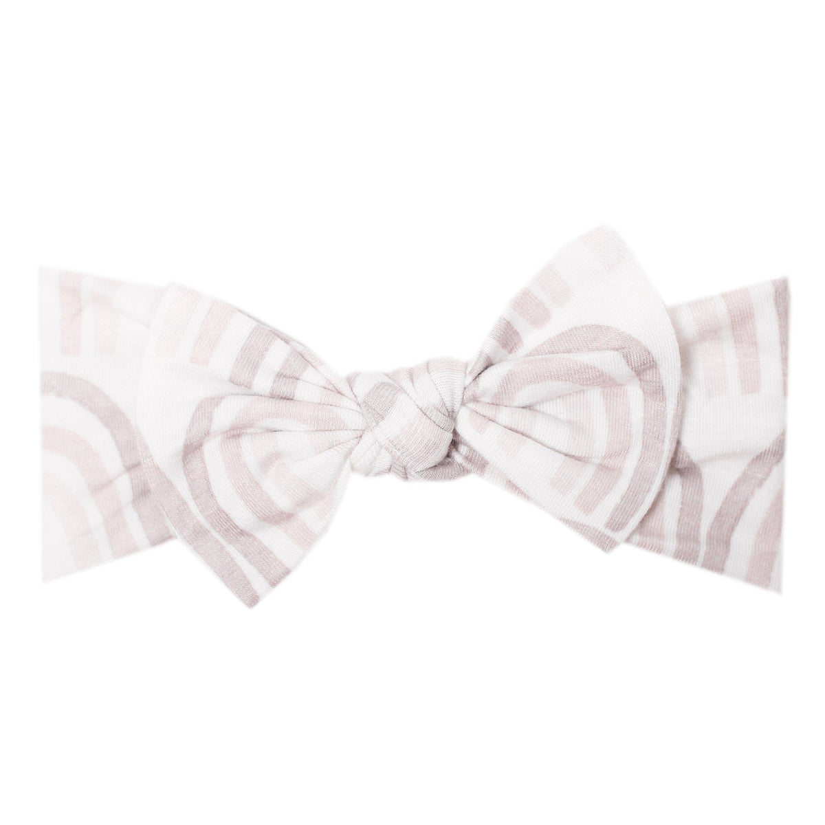 Copper Pearl Knit Headband Bow | Bliss