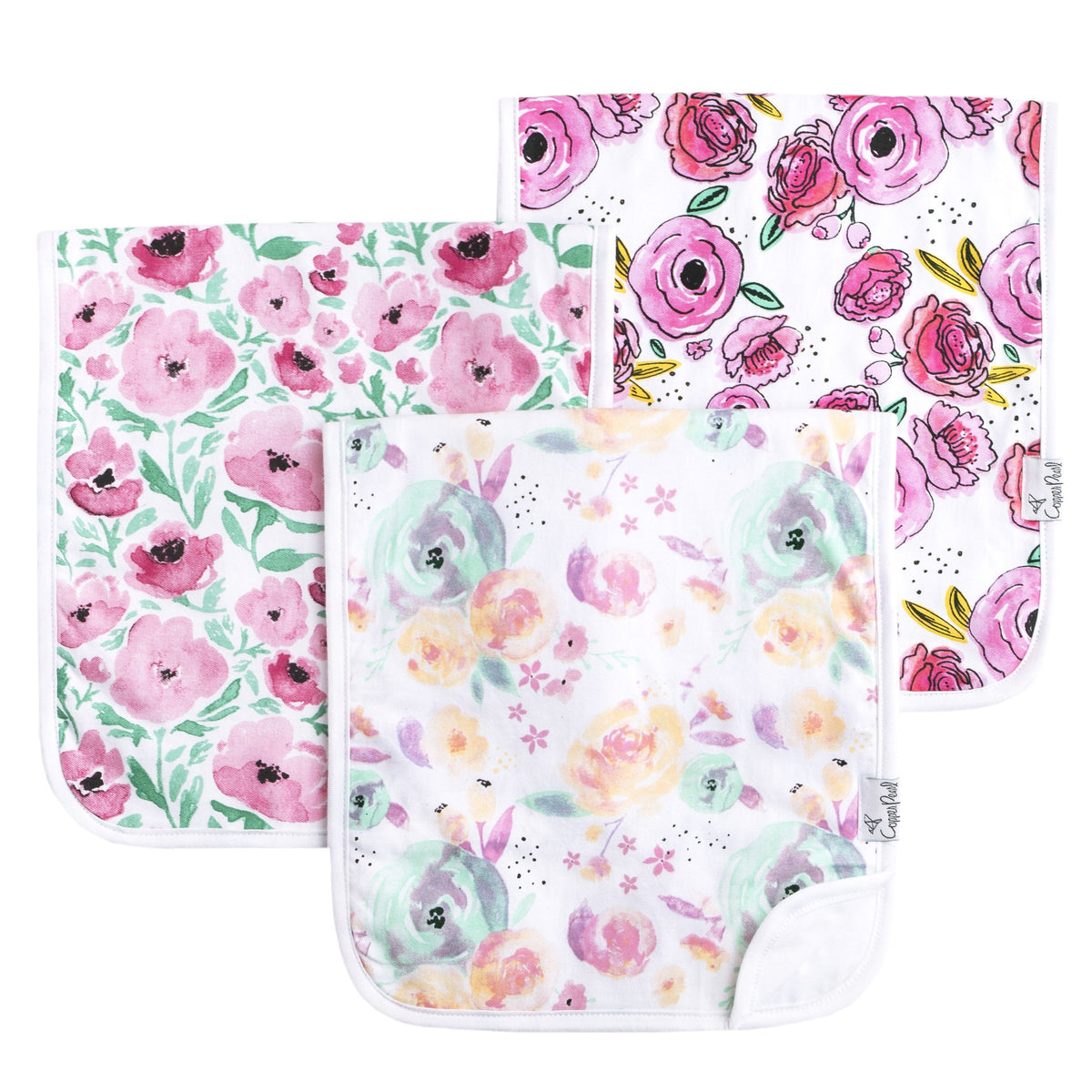 Copper Pearl Premium Burp Cloths | Bloom
