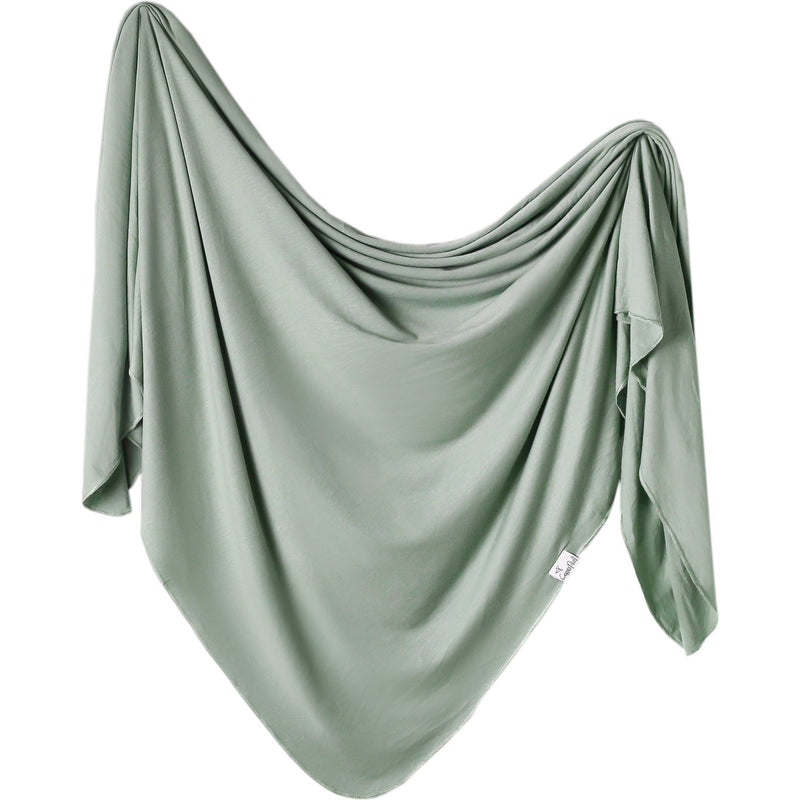 Load image into Gallery viewer, Copper Pearl Knit Swaddle Blanket | Briar
