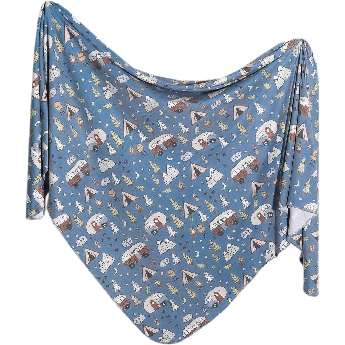 Copper Pearl Knit Swaddle Blanket | Bridger