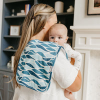 Copper Pearl 3 Pack Premium Burp Cloths | Arctic Wonder