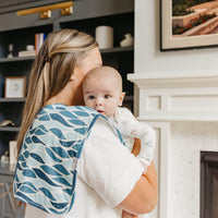 Copper Pearl 3 Pack Premium Burp Cloths | Arctic Wonder