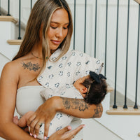 Copper Pearl 3 Pack Premium Burp Cloths | Arctic Wonder