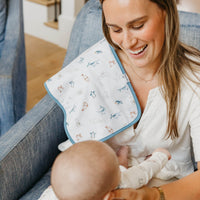 Copper Pearl 3 Pack Premium Burp Cloths | Arctic Wonder