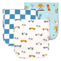 Copper Pearl 3 Pack Premium Burp Cloths | Speedster