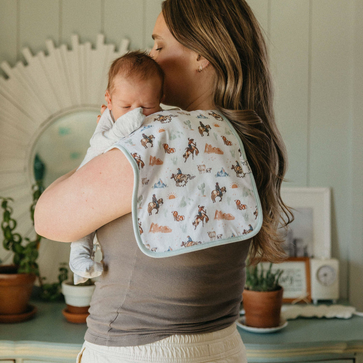 Copper Pearl Premium Burp Cloths | Boone
