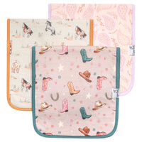 Copper Pearl Premium Burp Cloths | Cheyenne
