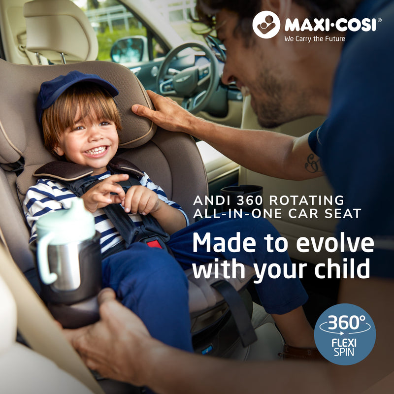 Load image into Gallery viewer, Maxi-Cosi Andi 360 Rotating All-in-One Convertible Car Seat
