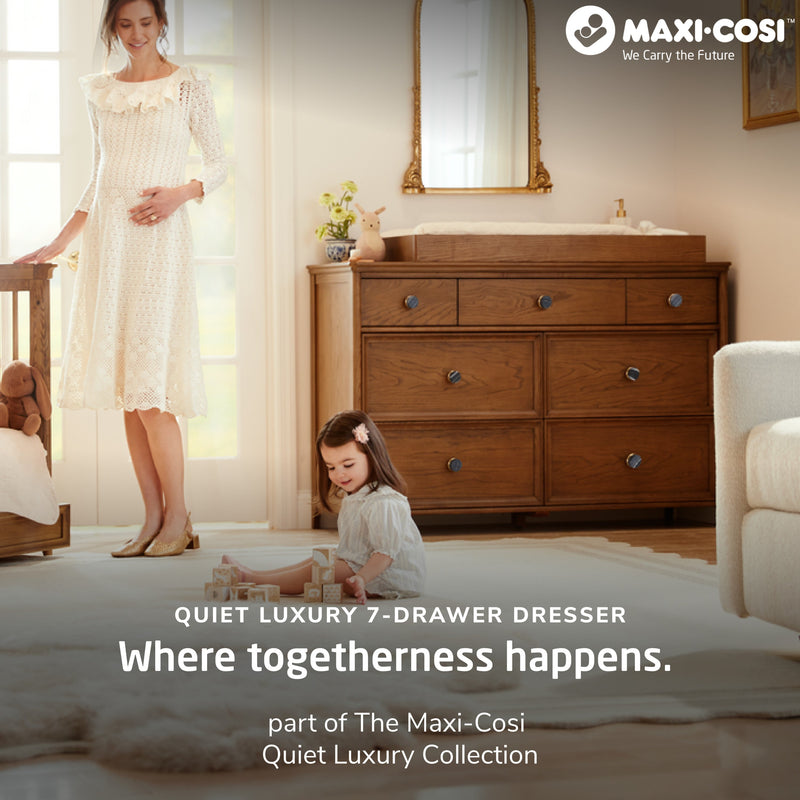 Load image into Gallery viewer, Maxi-Cosi Nursery Quiet Luxury 7-Drawer Dresser | PRESALE
