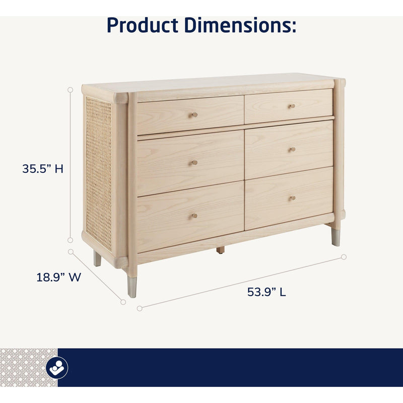 Load image into Gallery viewer, Maxi-Cosi Nursery Brisa 6-Drawer Dresser | PRESALE
