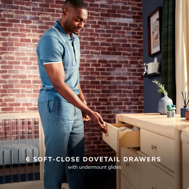 Load image into Gallery viewer, Maxi-Cosi Nursery Brisa 6-Drawer Dresser | PRESALE
