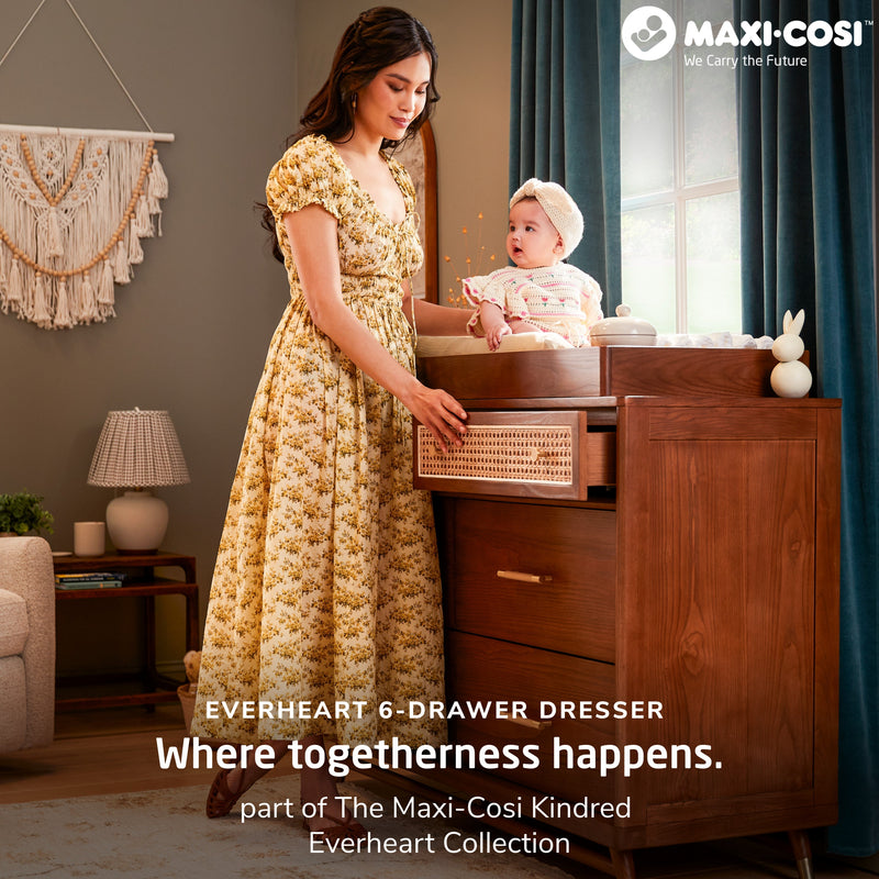 Load image into Gallery viewer, Maxi-Cosi Nursery Everheart 6-Drawer Dresser | PRESALE
