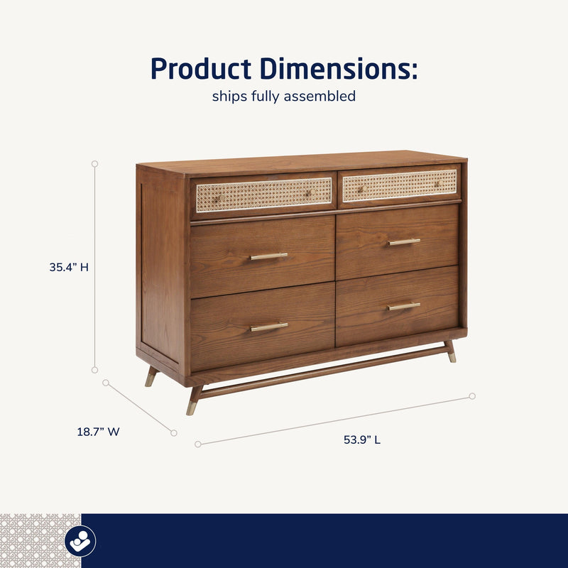 Load image into Gallery viewer, Maxi-Cosi Nursery Everheart 6-Drawer Dresser | PRESALE
