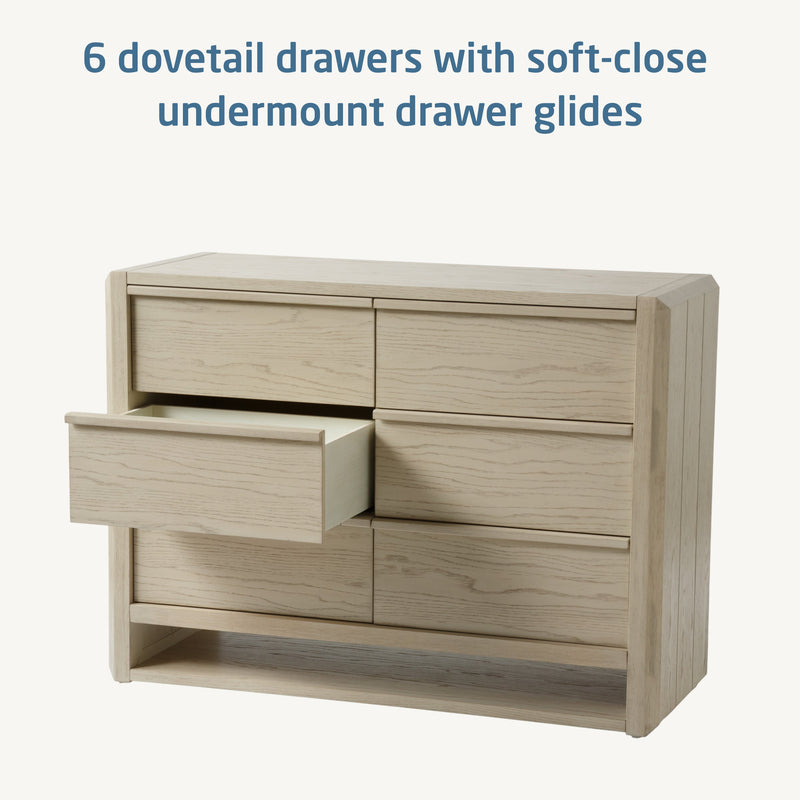 Load image into Gallery viewer, Maxi-Cosi Nursery NorCal 6-Drawer Dresser
