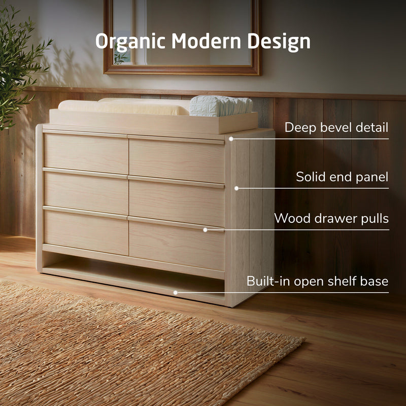 Load image into Gallery viewer, Maxi-Cosi Nursery NorCal 6-Drawer Dresser
